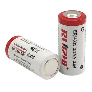 Remplacement de batterie ER14335 3.6V <span class=keywords><strong>2</strong></span>/3AA pour Tadiran TL-2155 TL-4955 TL-5955 TL-5155, XL-055F <span class=keywords><strong>Xeno</strong></span>, batterie au lithium Comp-100 - Product Image 2