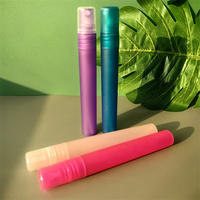 Flacon pulvérisateur en plastique écologique de 5 ml, 8 ml, 10 ml, échantillon de parfum, vaporisateur cosmétique portable, brumisateur hydratant
