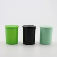 Contenants en plastique à couvercle articulé à pression, flacons 6DR 13DR 19DR 30DR 60DR 90DR
