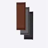 Tuile solaire BIPV 62W 80W, bardeau photovoltaïque mono pour toit incliné de villa
