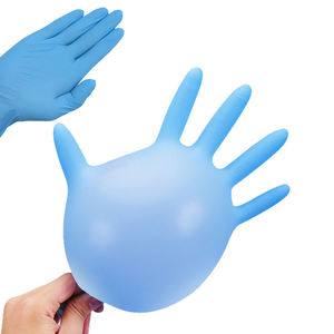 USA Direct ASTM D5250 Gants jetables en PVC bleu sans poudre pour examen de mélange de nitriles - Product Image 6