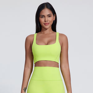 Женский спортивный бюстгальтер с квадратным вырезом - Product Image 3