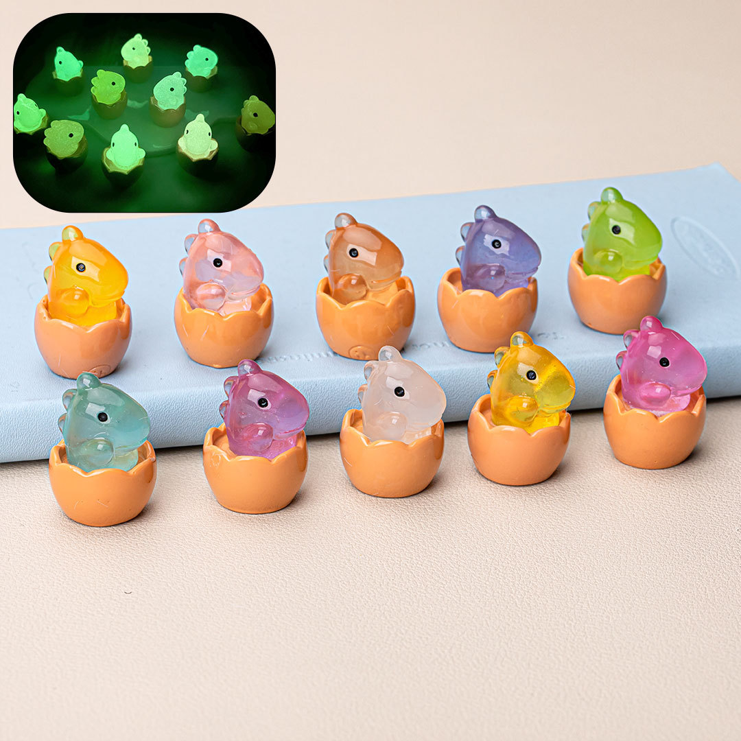 A1-59h luminous broken shell small dinosaur mixed batch