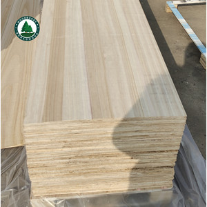 Tablero laminado de madera de Paulownia Bohao, grado E1, núcleo sólido, contenido de humedad 8-12%, duradero para muebles - Product Image 1