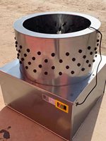 Nouvelle ligne d'abattage verticale commerciale grande capacité TM-80 2026 pour volailles (poulet, canard, oie, caille, mouton) avec moteur haute performance
