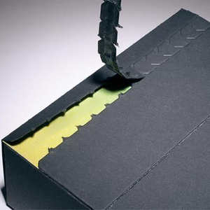 Biểu Tượng Tùy Chỉnh Dây Kéo Hộp Carton Tái Chế Nghệ Thuật Giấy Bao Bì Sóng Với Dập Nổi Vỏ Dải Và Xé Off Tính Năng - Product Image 5