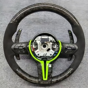 Volante de fibra de carbono forjado para <span class=keywords><strong>BMW</strong></span> F22 F87 F06 F35 F32 F01 F02F80 F90 F36 F30 F10 F20 F10 Volante personalizado - Product Image 1