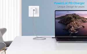 <span class=keywords><strong>Cargador</strong></span> USB-C PowerLot de 45W GaN con <span class=keywords><strong>Cable</strong></span> de 1.8m, Carga Súper Rápida 2.0 para <span class=keywords><strong>Samsung</strong></span> Galaxy S24 S23 S22 Ultra, Z Fold 6, I17 Pro - Product Image 6