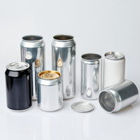 Ventes chaudes 250ml 350ml 355ml 500ml 8.4oz 12oz 16oz Boîtes en aluminium personnalisées en aluminium pour bière et boissons gazeuses