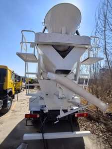 รถผสมปูนซีเมนต์คุณภาพสูงและฮาวโอ พร้อมส่วนประกอบเครื่องยนต์หลัก ขายดีที่สุด - Product Image 4