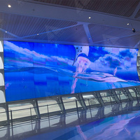 Haute qualité Transparent LED maille rideau affichage Transparent Flexible LED affichage P4 P6.5 P8 Transparent LED écran pour magasin