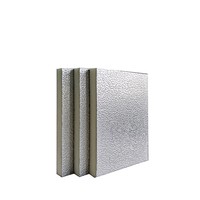 Panneau composite isolant pré-isolé en aluminium pour conduits de climatisation, panneau sandwich isolant, panneau de conduit PID, mousse PIR, conduits HVAC