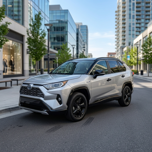 Toyota RAV4 2021 Édition Élite Hybride Électrique 4.1-6L E-CVT, Intérieur Cuir Foncé, Traction Avant, Turbo Gauche - Product Image 3