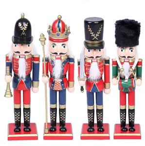 European Christmas decoration nutcracker soldiers