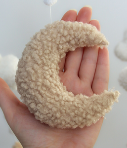 Cama colgante hecha a mano campana guardería moondrop bebe juguetes 0-12 meses colgando <span class=keywords><strong>musical</strong></span> Boucle <span class=keywords><strong>cuna</strong></span> móvil para <span class=keywords><strong>cuna</strong></span> - Product Image 3