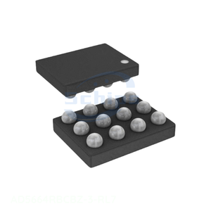 Electronic Chips Component 12 UFBGA, WLCSP AD5664RBCBZ-3-RL7 Data Acquisition Original - Product Image 1