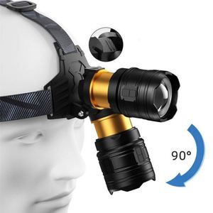 WOSEN Strong Mining Light Tipo-C Recargable Emergencia XHP360 Linterna montada en la cabeza Faro al aire libre - Product Image 4