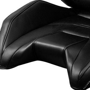BYJD Wholesale Universal Reclinable Black PVC Carbon Look Leather Bucket <strong>Racing</strong> <strong>Seats</strong> - Product Image 4