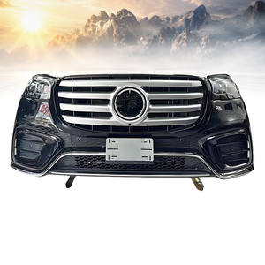 Kit Completo de Carrocería Delantera de Alta Calidad con Faros LED para Mercedes-Benz <span class=keywords><strong>GLS</strong></span> W167, Ensamblaje de Parte Delantera, Ensamblaje de Parachoques Delantero 1 - Product Image 3