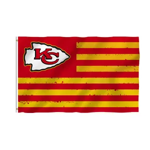 Flagnshow personalizado NFL Kansas City Chiefs banderas