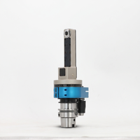 90 °   Tête d'angle CNC mince anti-interférence à fraisage latéral, à diamètre étroit et longue portée pour l'usinage de cavités profondes et de petits trous
