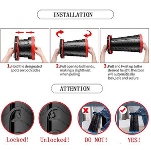 Wholesale Retractable <b>Stool</b> Portable Camping Foldable Chair Telescopic Folding <b>Stools</b> Seat for Outdoor Beach Chairs Fishing - Product Image 3