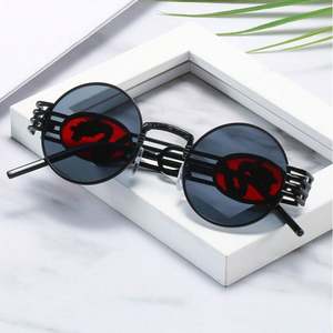 Gafas de Sol Redondas de Metal Estilo Steampunk, Vintage, Punk, para Hombre y Mujer, Protección UV400, Gran Venta 2021 - Product Image 2