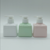 Emballage cosmétique en gros, bouteille de pompe en mousse PETG 200ml 300ml bouteille de soin du corps bouteille de shampoing en plastique Unique