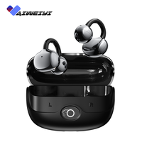 Earbud TWS Y330 Custom Logo OWS Ear-Clip Konduksi Udara, Nyaman Dipakai, Mendengarkan Sehat, Headphone Nirkabel untuk Aktivitas Luar Ruangan