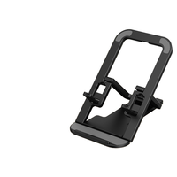 Support paresseux de bureau multifonctionnel ultra-mince support de téléphone portable et de tablette de type carte simple support de tableau de bord pliable réglable
