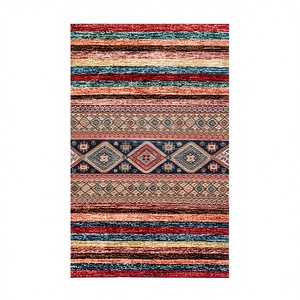 Kashan Persian Carpets and Rugs <b>Bedroom</b> Polyester Flat Weave Plush <b>Print</b> Carpet Made in China - Product Image 3