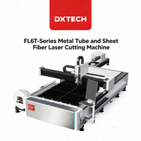 Machine de découpe laser à fibre automatique 1325 1530 3 kW pour tôles et tubes en aluminium, carbone et métal, avec plateforme unique