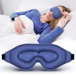 Mascherina <span class=keywords><strong>per</strong></span> Occhi 3D Stereo Anti-Luce, Traspirante e Non Appiattente, <span class=keywords><strong>per</strong></span> <span class=keywords><strong>Dormire</strong></span>, Studenti e Adulti, Ideale <span class=keywords><strong>per</strong></span> la Pausa Pranzo - Product Image 4