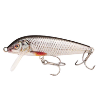 B&U JT46 70mm 7.1g Leurre dur coulant pour eaux peu profondes et profondes, avec technologie d'impression 3D Bio-skin, pour eau salée et eau douce, pour Bar, Poisson-chat, Truite
