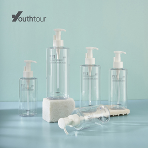 <span class=keywords><strong>Pei</strong></span> bán buôn nhựa đóng gói Chai PET với PP Báo Chí bơm <span class=keywords><strong>Top</strong></span> <span class=keywords><strong>cap</strong></span> trắng 200ml 250ml 300ml 400ml 500ml pet chai dầu gội đầu - Product Image 6