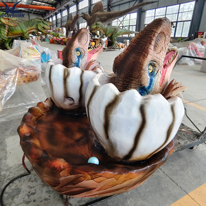 Escultura Animatrónica de <span class=keywords><strong>Huevo</strong></span> de <span class=keywords><strong>Dinosaurio</strong></span> Bebé - Decoración Interactiva para Parques de Atracciones y Centros Comerciales, <span class=keywords><strong>Dinosaurio</strong></span> Realista con Bola para Alimentar a los Niños - Product Image 3