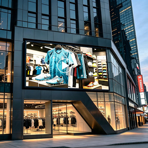 Écran LED extérieur fixe IP65 étanche P4.81 en métal, armoire d'affichage 4K 8K, écran publicitaire de rue, mur vidéo LED extérieur étanche - Product Image 1
