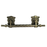 H9025-1 Asa de ataúd de aleación de zinc, herrajes para ataúd, suministros funerarios, decoración de ataúd, accesorios de entierro metalizados, fabricante