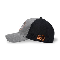Gorra deportiva con logotipo bordado personalizado gorra de camionero ajustada al por mayor con estilo de moda