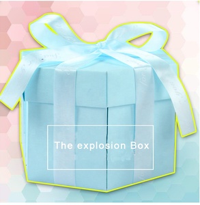 <span class=keywords><strong>Album</strong></span> <span class=keywords><strong>Photo</strong></span> Scrapbook fait à la main, 3d, cadeau d'anniversaire, personnalisé, boîte <span class=keywords><strong>Surprise</strong></span> hexagonale en papier - Product Image 2