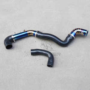 2023 + para <span class=keywords><strong>Honda</strong></span> para Civic <span class=keywords><strong>Type</strong></span>-<span class=keywords><strong>R</strong></span> FL5 Kit de actualización de tubo de carga de titanio Intercooler para un rendimiento mejorado - Product Image 1