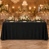 Housse de table extensible en spandex sur mesure 4ft 6ft 8ft, sans plis, ajustée pour salons professionnels, mariages et événements