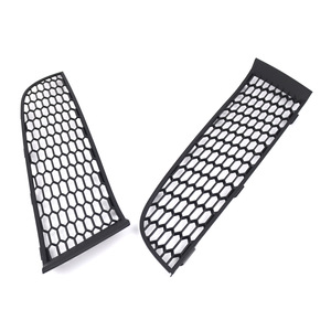 Grille inférieure de pare-chocs avant BMW, maille sportive noire, gauche et droite, pour F01 F02 2009-2015 - Product Image 4