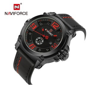 Reloj de Pulsera de Cuero con Caja de Aleación y Esfera de Vidrio para Hombre, Deportivo, de Cuarzo, Cronógrafo, Calendario, Resistente al Agua para 9099 - Product Image 5