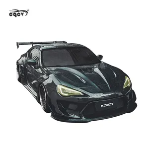 Kit de carrocería ancha con diseño de Robot para Toyota GT86, parachoques de coche para gt86