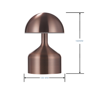 Mini nấm bảng đèn nhôm IP54 bên cạnh đèn cảm ứng sạc lâu dài <span class=keywords><strong>Led</strong></span> Bàn ánh sáng - Product Image 5