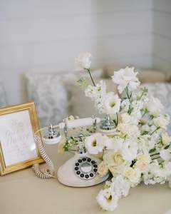 Livre d'or audio téléphone antique téléphone rétro laisser un message livre d'or audio téléphone pour mariage décoration de la maison - Product Image 5