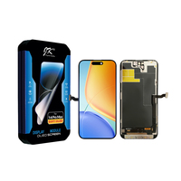 Écran de remplacement JK SOFT Screen 15 ProMax, réparation d'écran flexible Genius JK, écran OLED pas cher pour iPhone 15 Pro Max