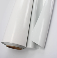 Rollo de pegatinas de vinilo permanente, lámina de vinilo autoadhesiva para plóter de corte, color oro rosa, 651