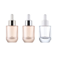 Flacon en verre cosmétique vide personnalisé de luxe, 100 ml, 120 ml, 30 g, 50 g, pour lotion, sérum, crème, ensemble d'emballage pour soins de la peau, avec pompe pulvérisateur